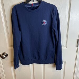 Paris Saint Germaine soccer football Navy Blue Men's Sweatshirt